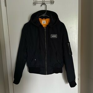 Vans Bomber jacket with zipper removable hood